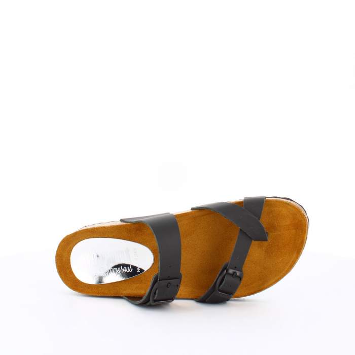 Sandalia Bio Mujer Plana Ajustable...