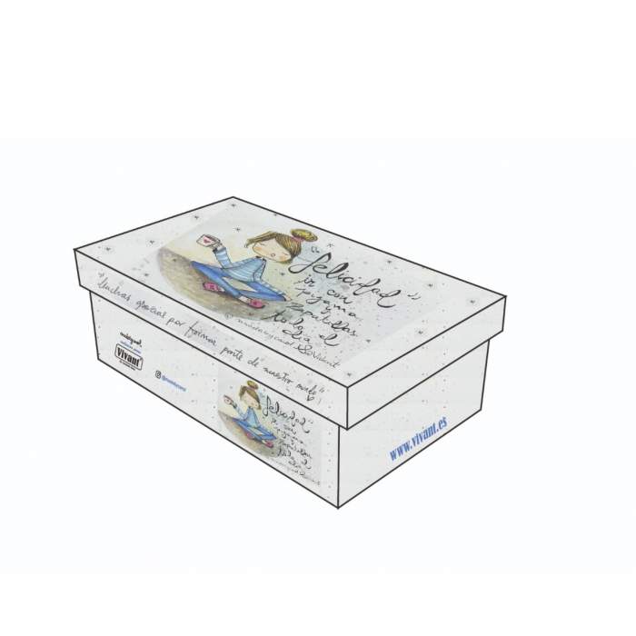 caja de zapatos vivant