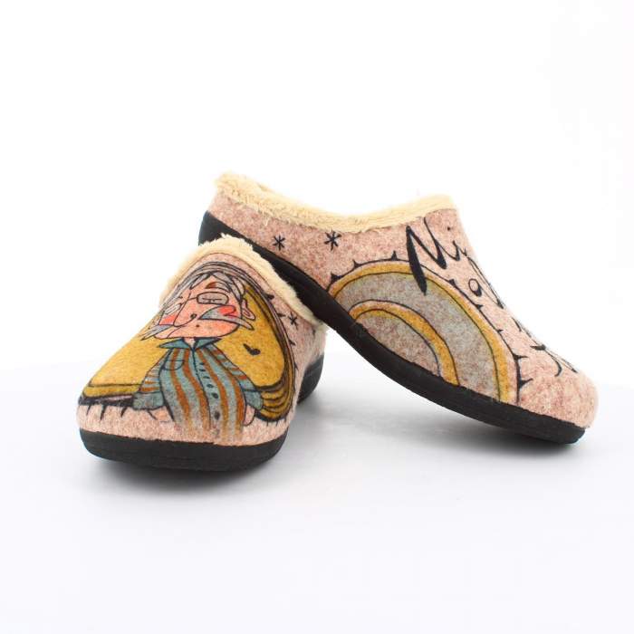 Zapatillas de estar por casa para hombre marrones