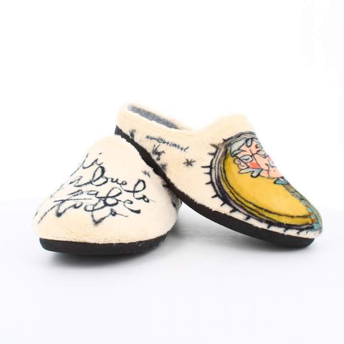 Zapatillas de estar por casa para hombre beige