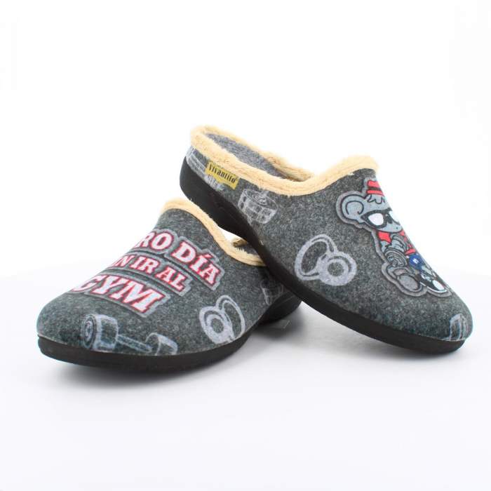 Zapatillas de estar por casa con mensajes