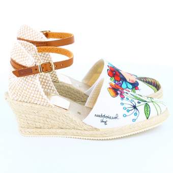 cuñas de esparto mujer con plataforma 2