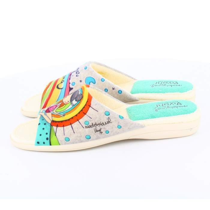 comprar zapatillas de casa gris para mujer