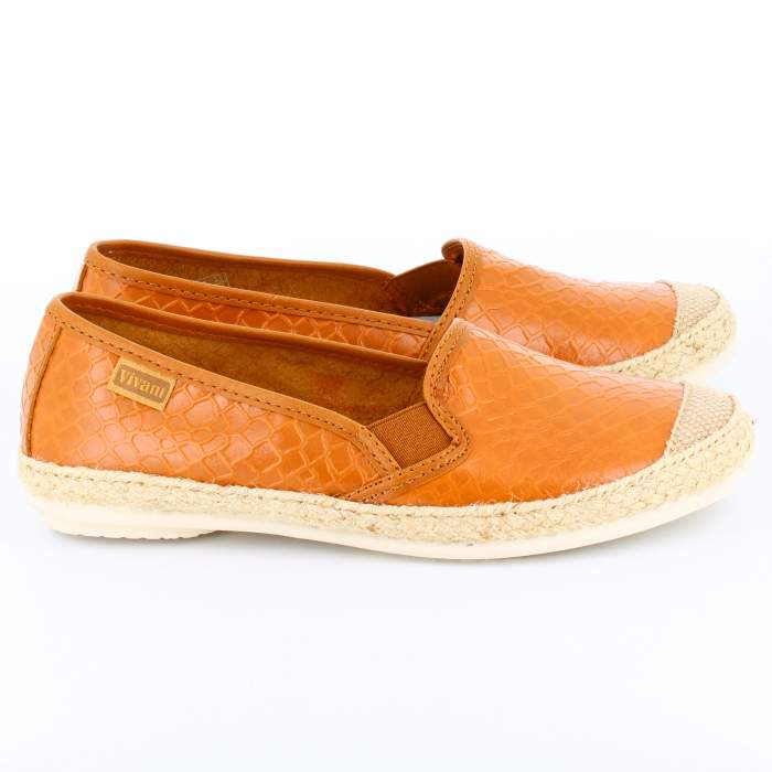 tienda online de alpargatas de piel cuero para mujer con suela de yute tipo esparteña