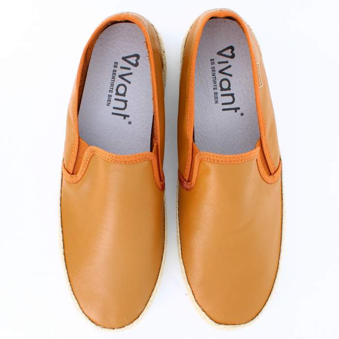 Esparteñas de hombre en piel