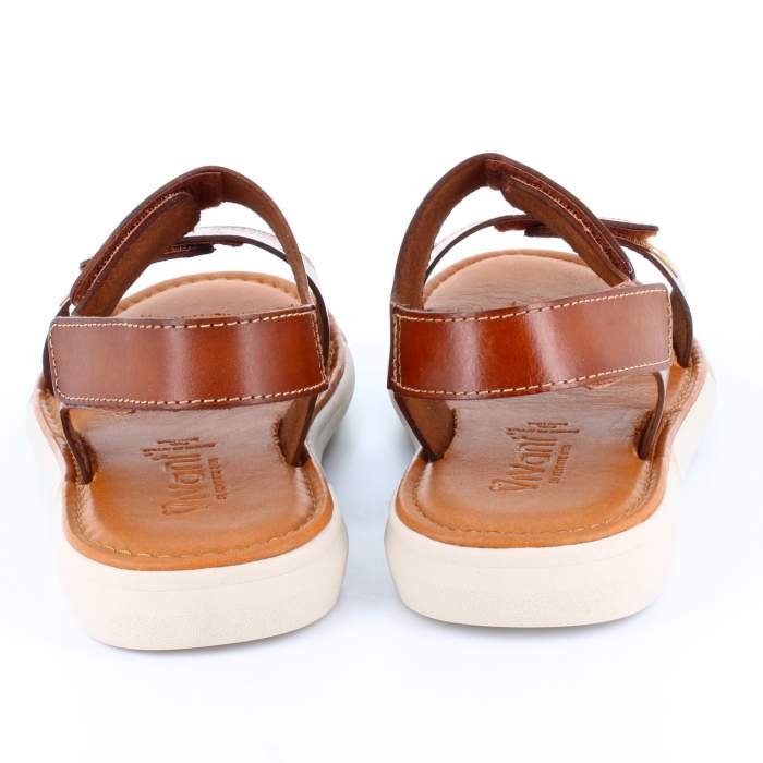 sandalias de piel cuero para hombre super comodas