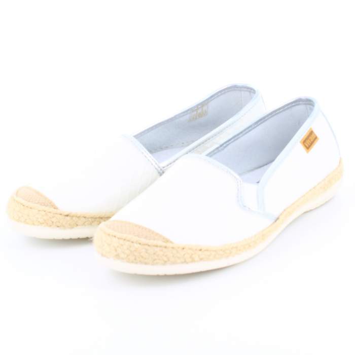 alpargatas blancas para señora