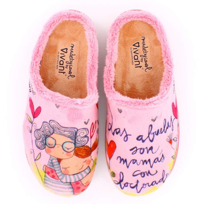 Zapatilla de Casa "Las abuelas son...