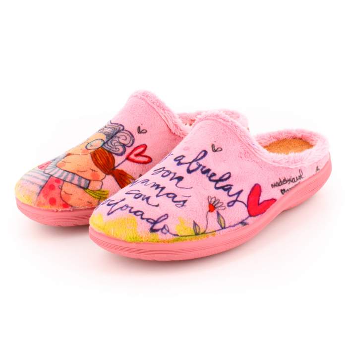 Zapatilla de Casa "Las abuelas son...