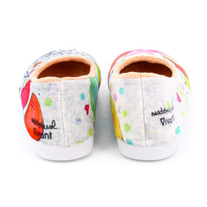 Zapatilla de Casa "Soy la reina de la... Zapatilla de Casa "Soy la reina de la...