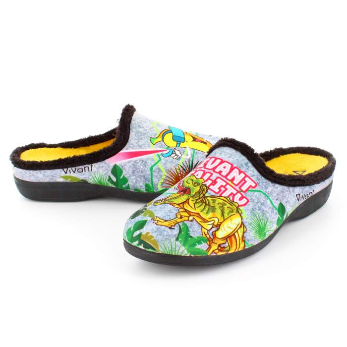 Zapatilla de Casa Inverness Reality Gris