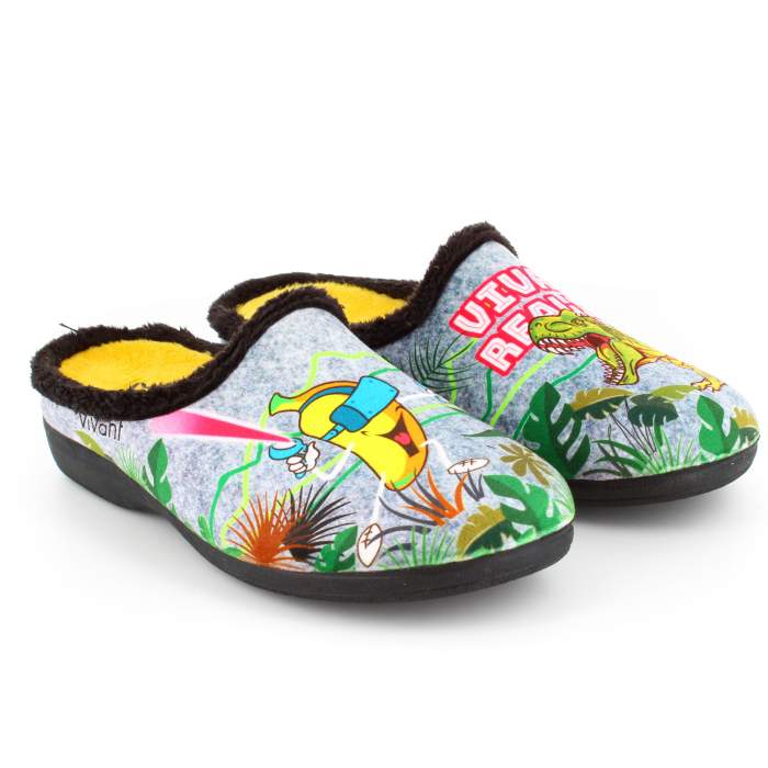 Zapatilla de Casa Inverness Reality Gris