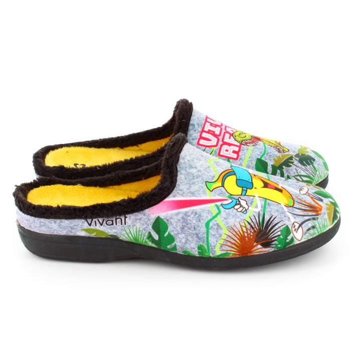 Zapatilla de Casa Inverness Reality Gris