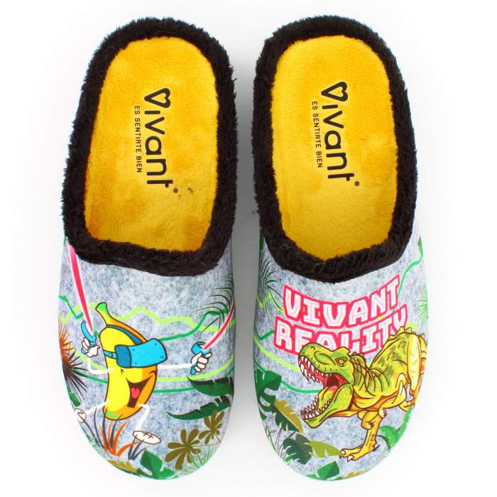 Zapatilla de Casa Inverness Reality Gris