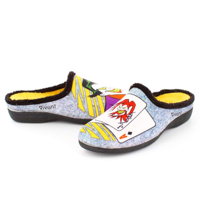 Zapatilla de Casa Inverness Joker Gris Zapatilla de Casa Inverness Joker Gris