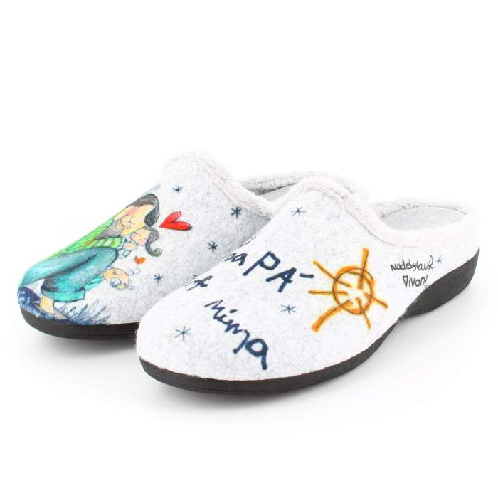Zapatilla de Casa "Mi papá me mima"...