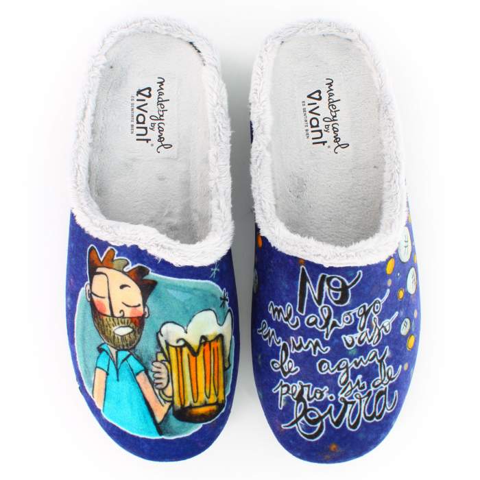 Zapatilla de Casa "No me ahogo en un...