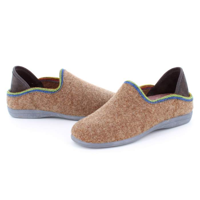 Zapatilla de Casa Trento Tostado