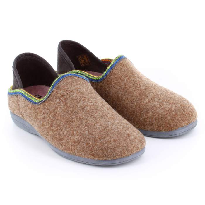 Zapatilla de Casa Trento Tostado