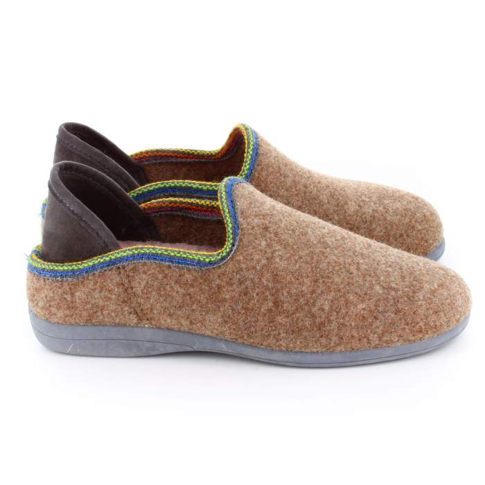 Zapatilla de Casa Trento Tostado