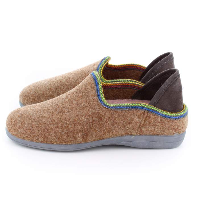 Zapatilla de Casa Trento Tostado