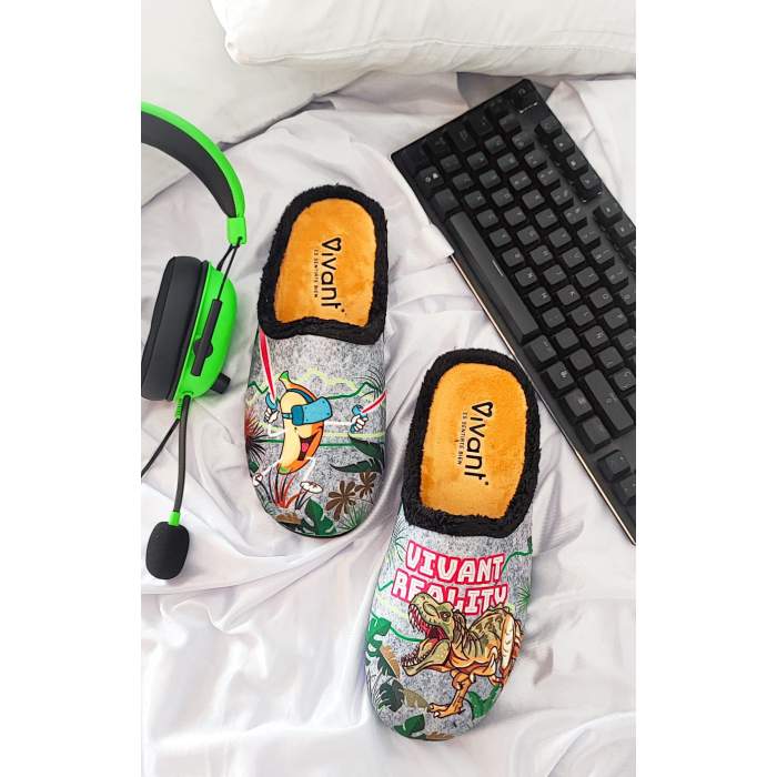 Zapatilla de Casa Inverness Reality Gris