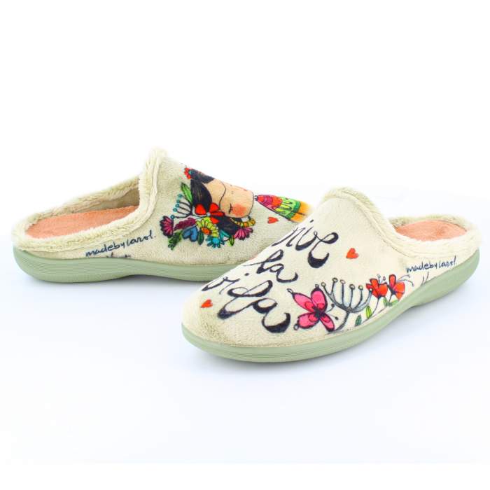 slippers vivant verdes