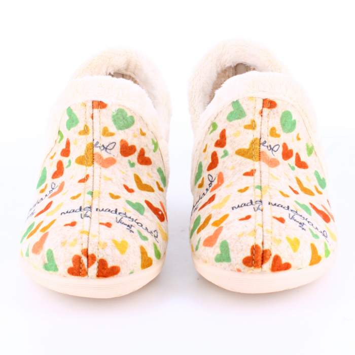 Zapatillas de casa tipo botín para mujer - vista frontal