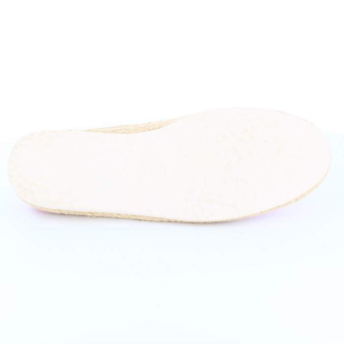 suela de esparto con goma antideslizante