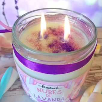 Vela Nubes de Lavanda - 400ml 2