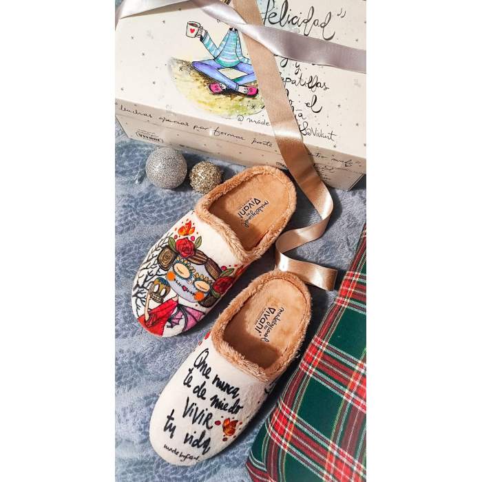 Zapatilla de Casa "Que nunca te de...