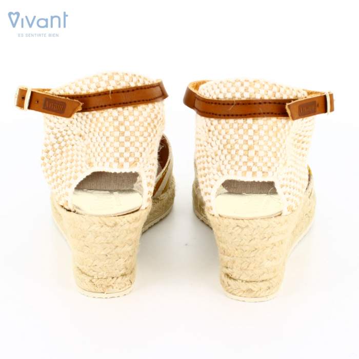 Vista trasera cuñas vivant