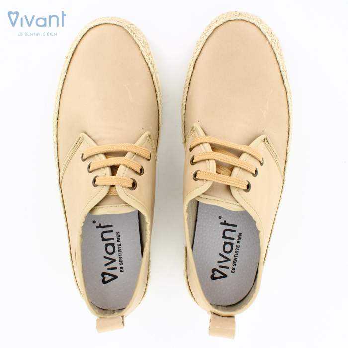 vista superior de los zapatos para hombre vivant