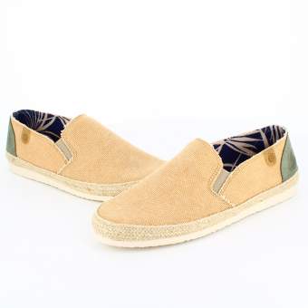 alpargatas de caballero en color cuero 2