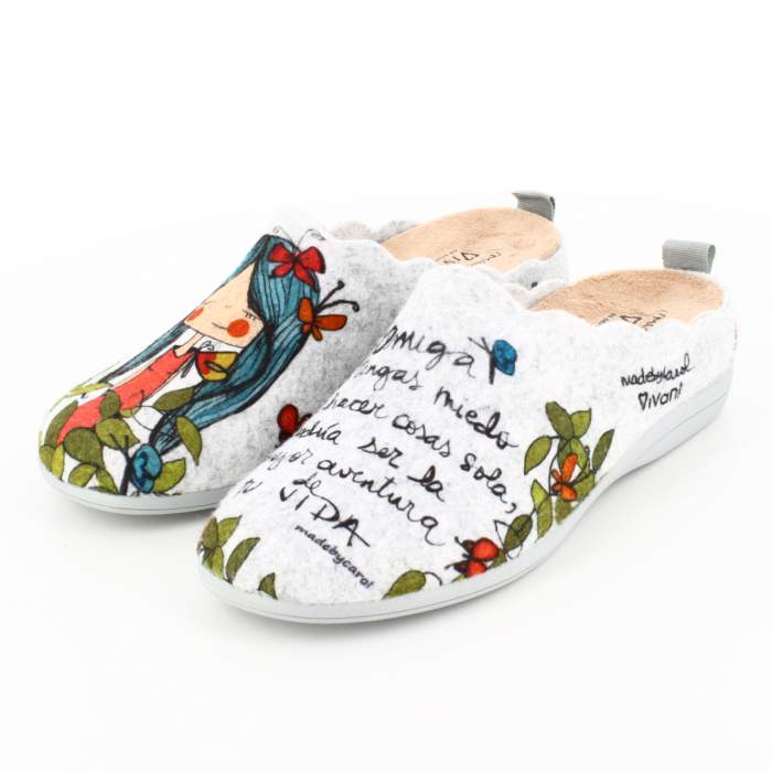 Zapatillas de Casa "Amiga no tengas...