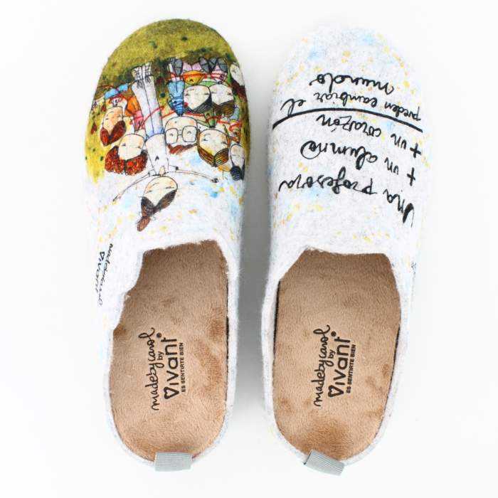 zapatillas de estar por casa para profes