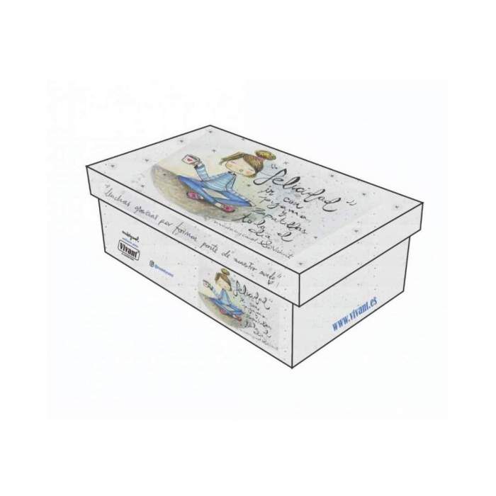 caja de zapatos diseñada por madebycarol