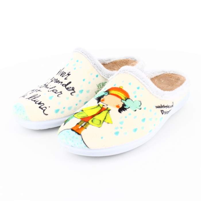 Zapatillas de Casa "Vivir es aprender...