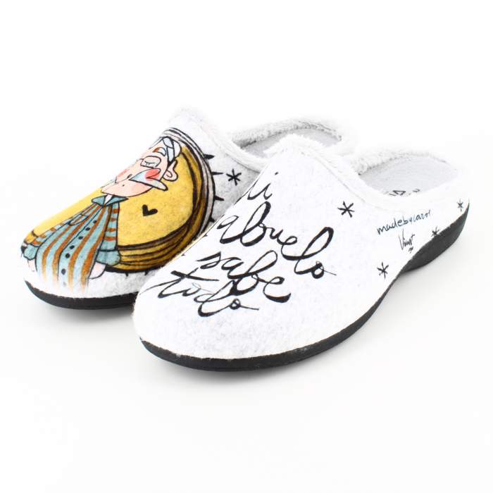 Zapatillas de Casa "Mi abuelo sabe...