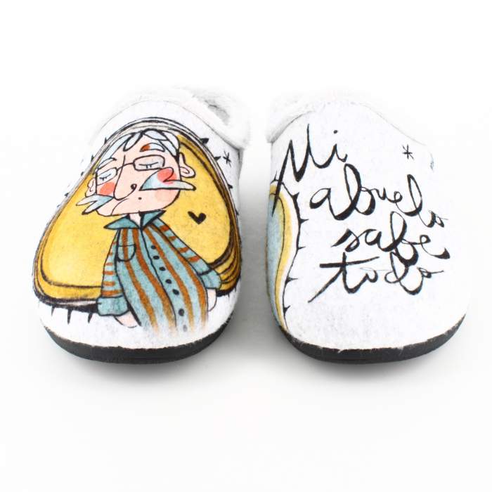 Zapatillas de Casa "Mi abuelo sabe...