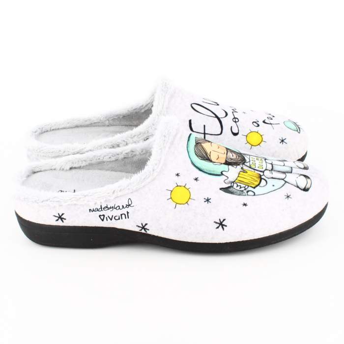 Zapatillas de casa "El universo...