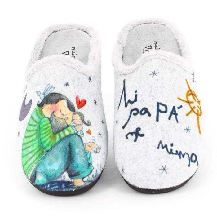 Pack Zapatillas "Mi papá me mima" +...