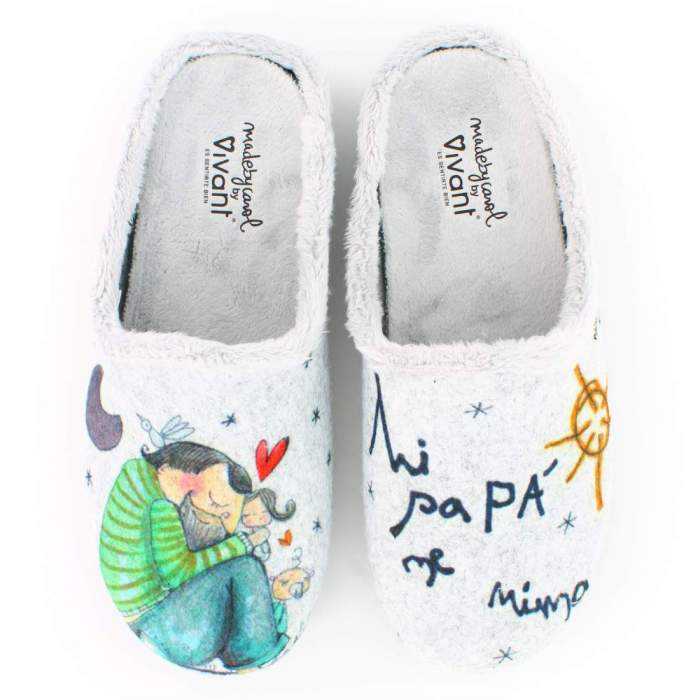 Pack Zapatillas "Mi papá me mima" +...