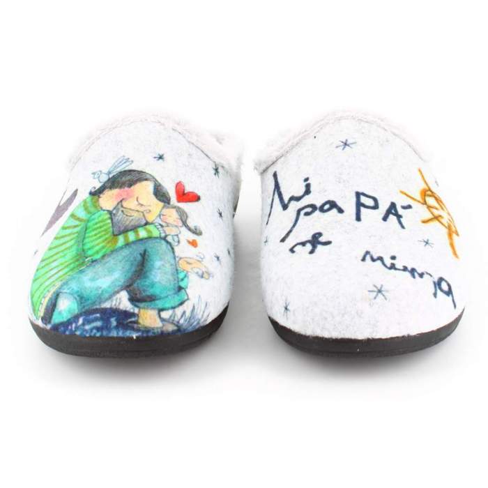 Pack Zapatillas "Mi papá me mima" +...