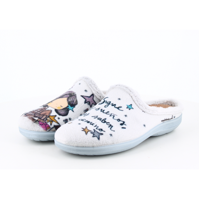 Zapatilla de Casa "Sigue tus sueños... Zapatilla de Casa "Sigue tus sueños...