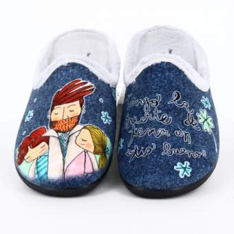 Zapatilla de Casa "Tengo la...
