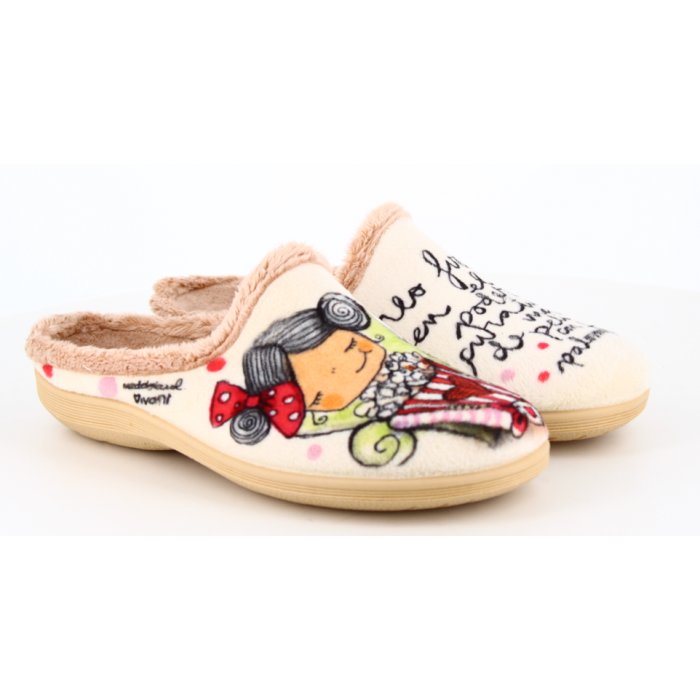 Zapatilla de Casa "Creo firmemente en...