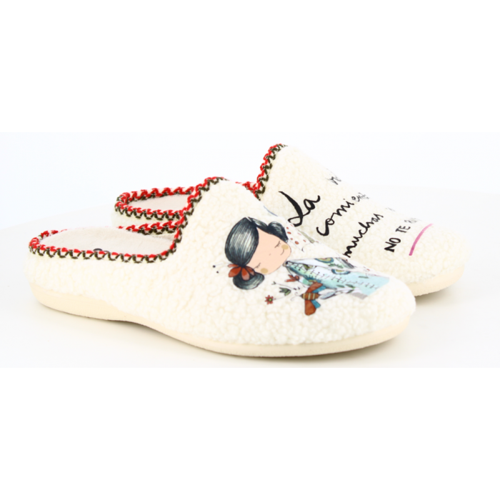 Zapatilla de Casa "La Vida comienza...