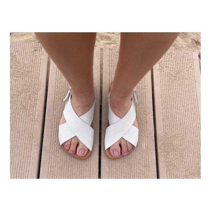 Sandalias Barefoot Mujer en Piel...