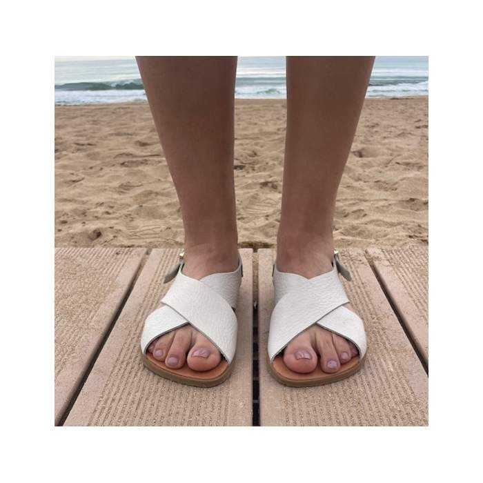 Sandalias Barefoot Mujer en Piel...